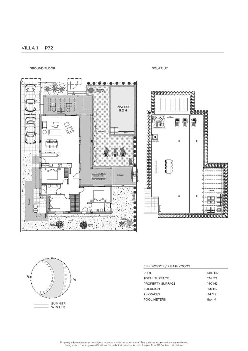 3 Zimmer Villa zu verkaufen in Ciudad Quesada mit Pool Garage - 765.230 € (Ref: 9216021)
