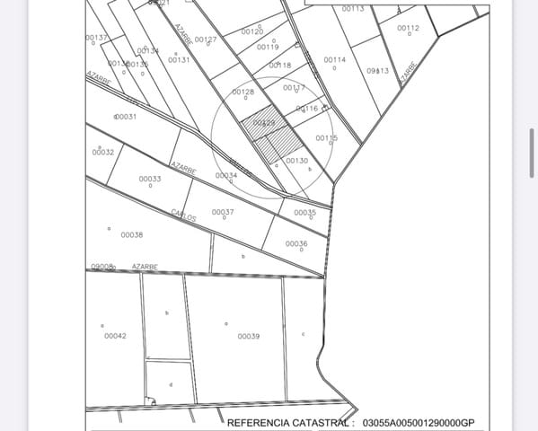 Building Plot for sale in Catral - € 97,000 (Ref: 9245545)