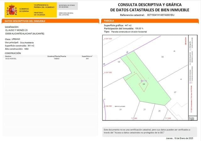 Commercial for sale in San Fernando - Princesa Mercedes, Alicante / Alacant city - € 750,000 (Ref: 9326129)