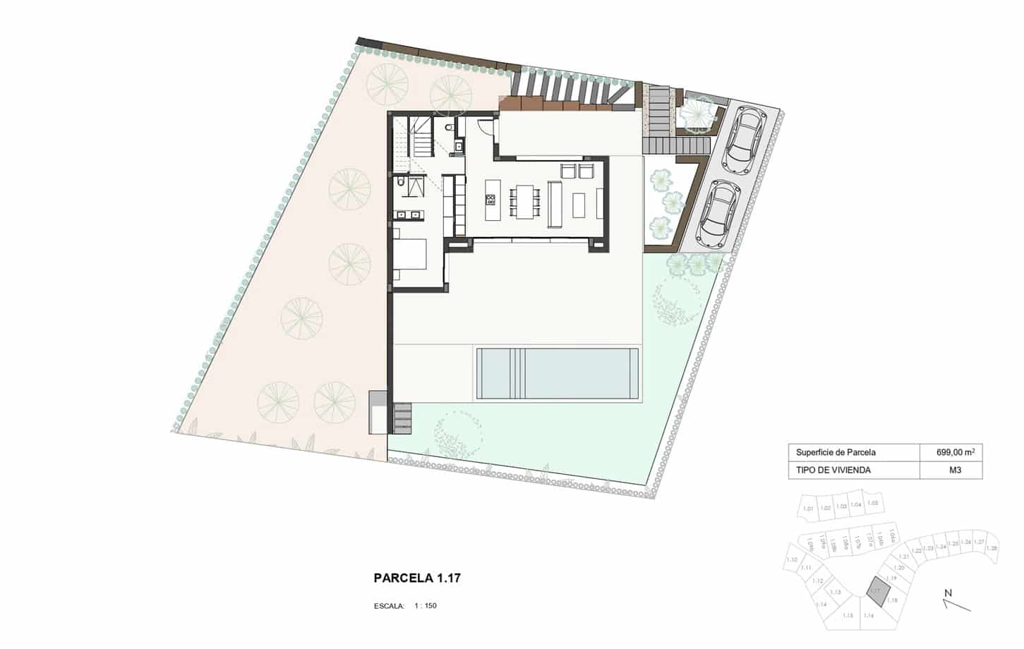 3 soveværelse Villa til salg i Las Colinas Golf med swimmingpool - € 1.165.000 (Ref: 9350108)
