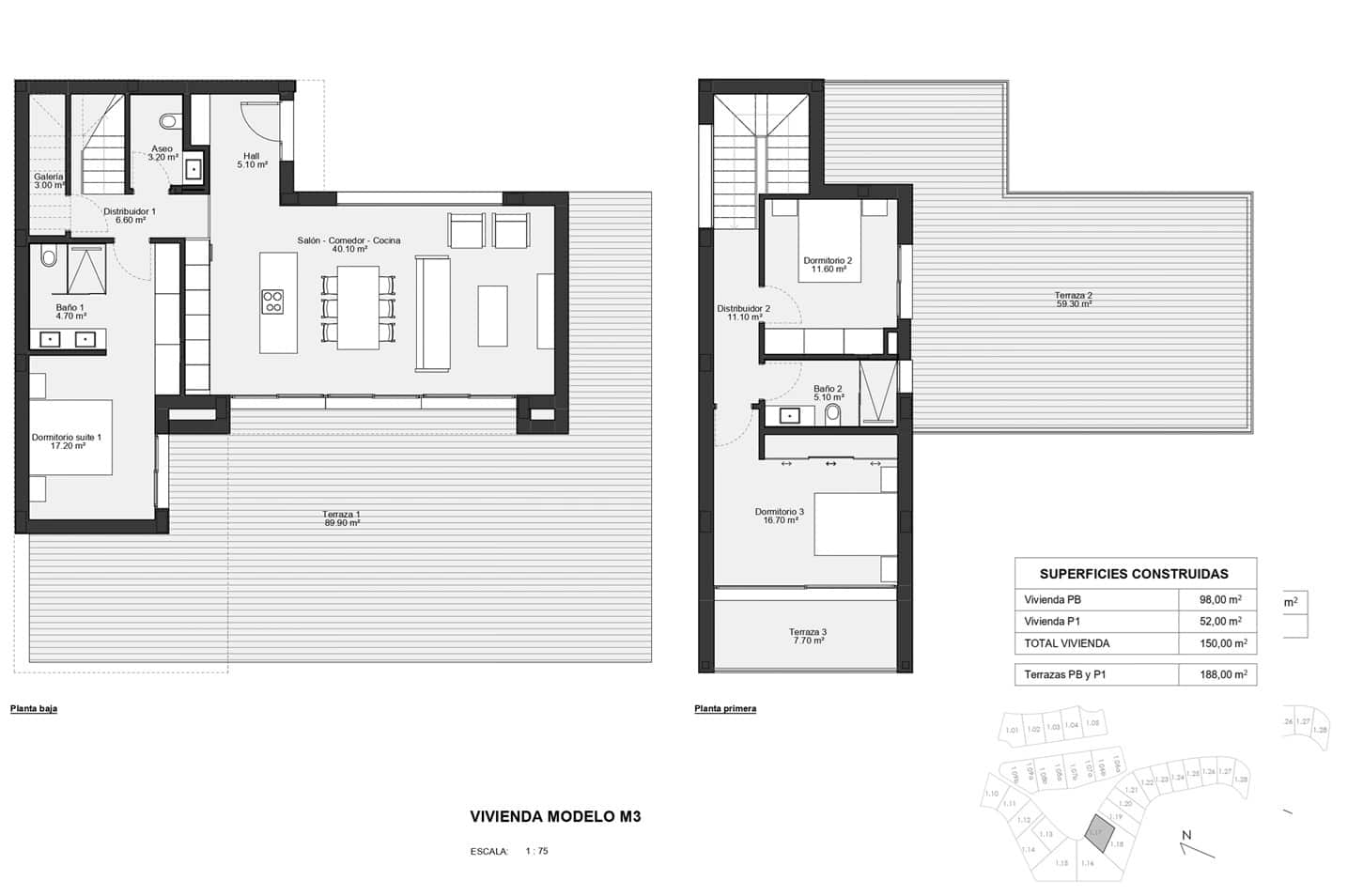 3 soveværelse Villa til salg i Las Colinas Golf med swimmingpool - € 1.165.000 (Ref: 9350108)