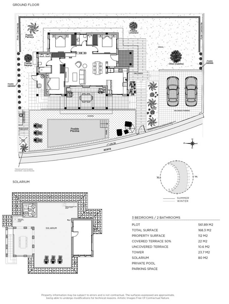 3 bedroom Villa for sale in Ciudad Quesada with pool - € 871,162 (Ref: 9374219)