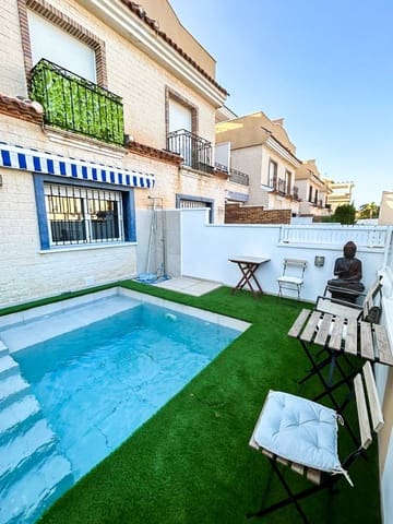 3 quarto Casa em Banda para venda em Torre de la Horadada, Pilar de la Horadada com piscina garagem - 383 300 € (Ref: 9395807)