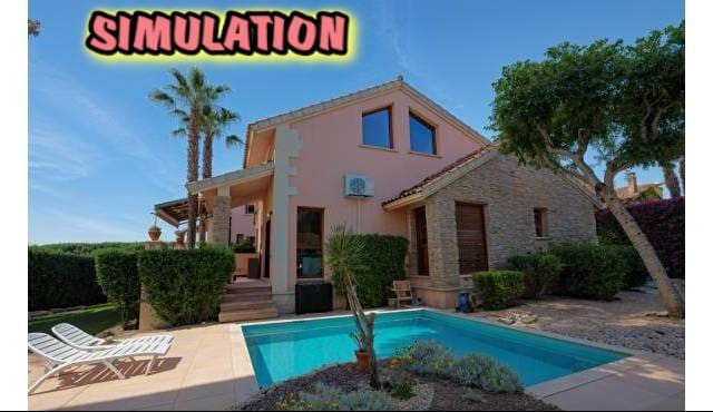 Chalet de 3 habitaciones en Algorfa en venta con piscina - 349.990 € (Ref: 9406339)