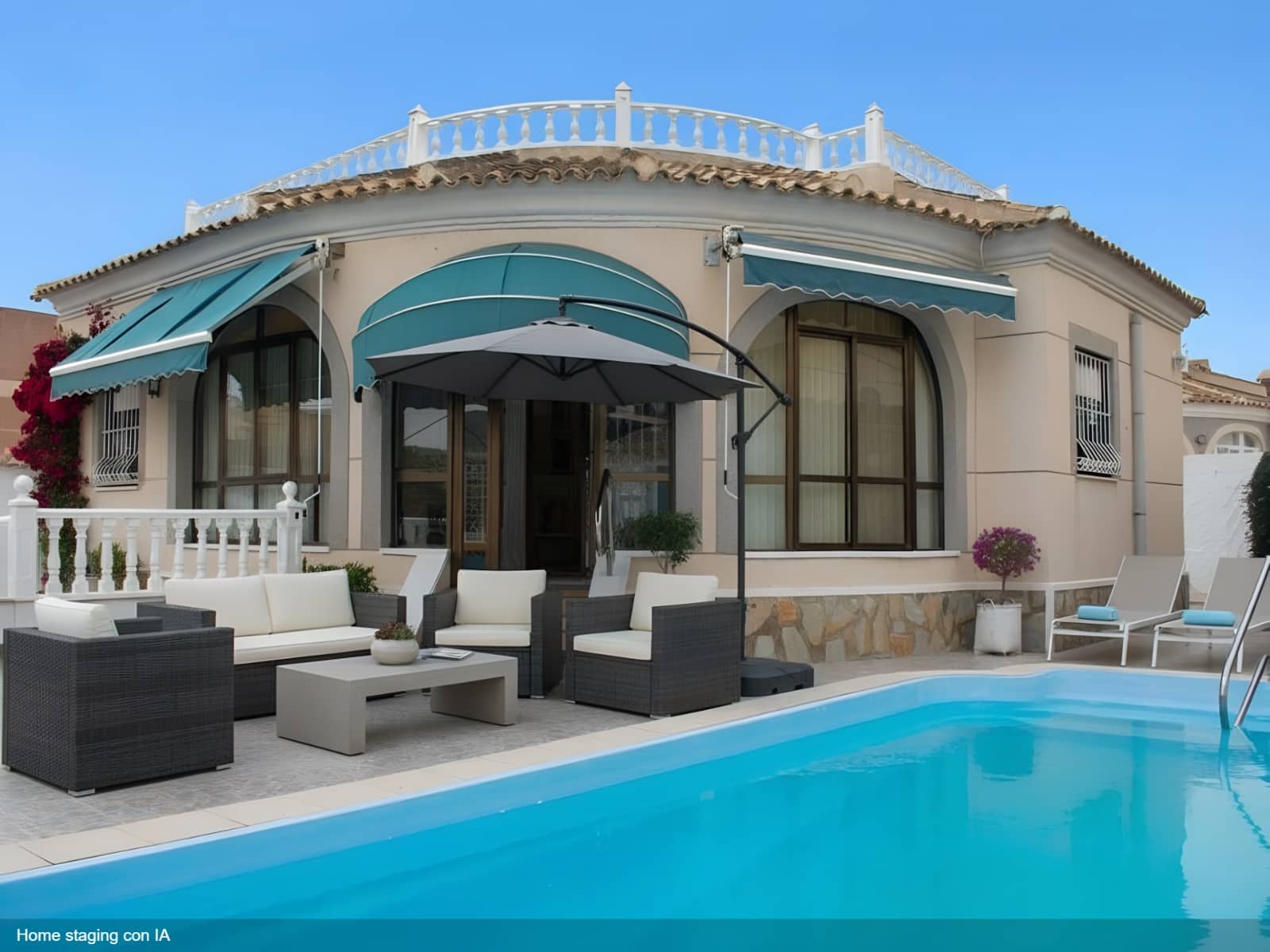 2 slaapkamer Villa te koop in Torrevieja met zwembad garage - € 337.000 (Ref: 9422097)