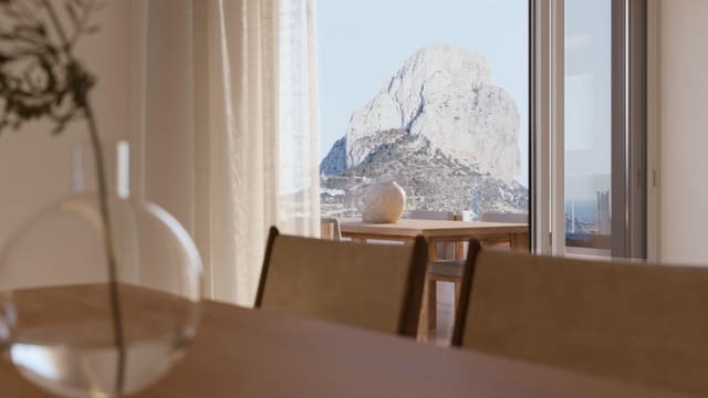 2 chambre Appartement à vendre à Cometa - Carrió, Calpe / Calp avec piscine garage - 395 000 € (Ref: 9424351)