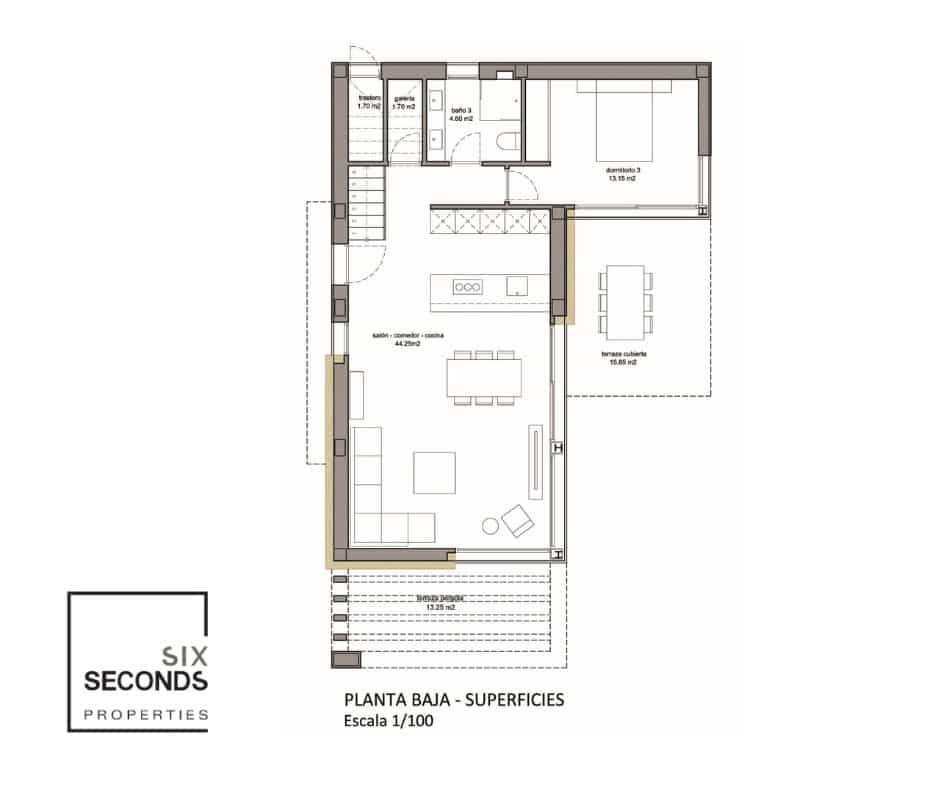 3 soverom Villa til salgs i Finestrat med svømmebasseng garasje - € 840 000 (Ref: 9463904)