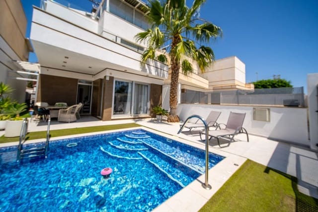3 chambre Villa/Maison à vendre à Lomas de Cabo Roig - Los Dolses, Orihuela avec piscine garage - 389 000 € (Ref: 9463972)