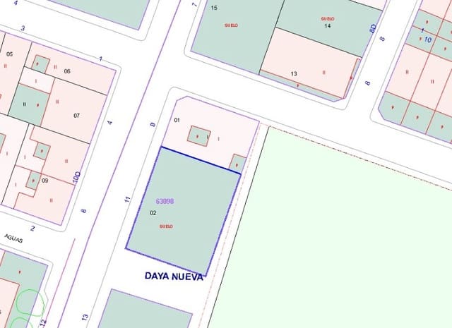 Bauplatz zu verkaufen in Daya Nueva - 135.000 € (Ref: 9463991)