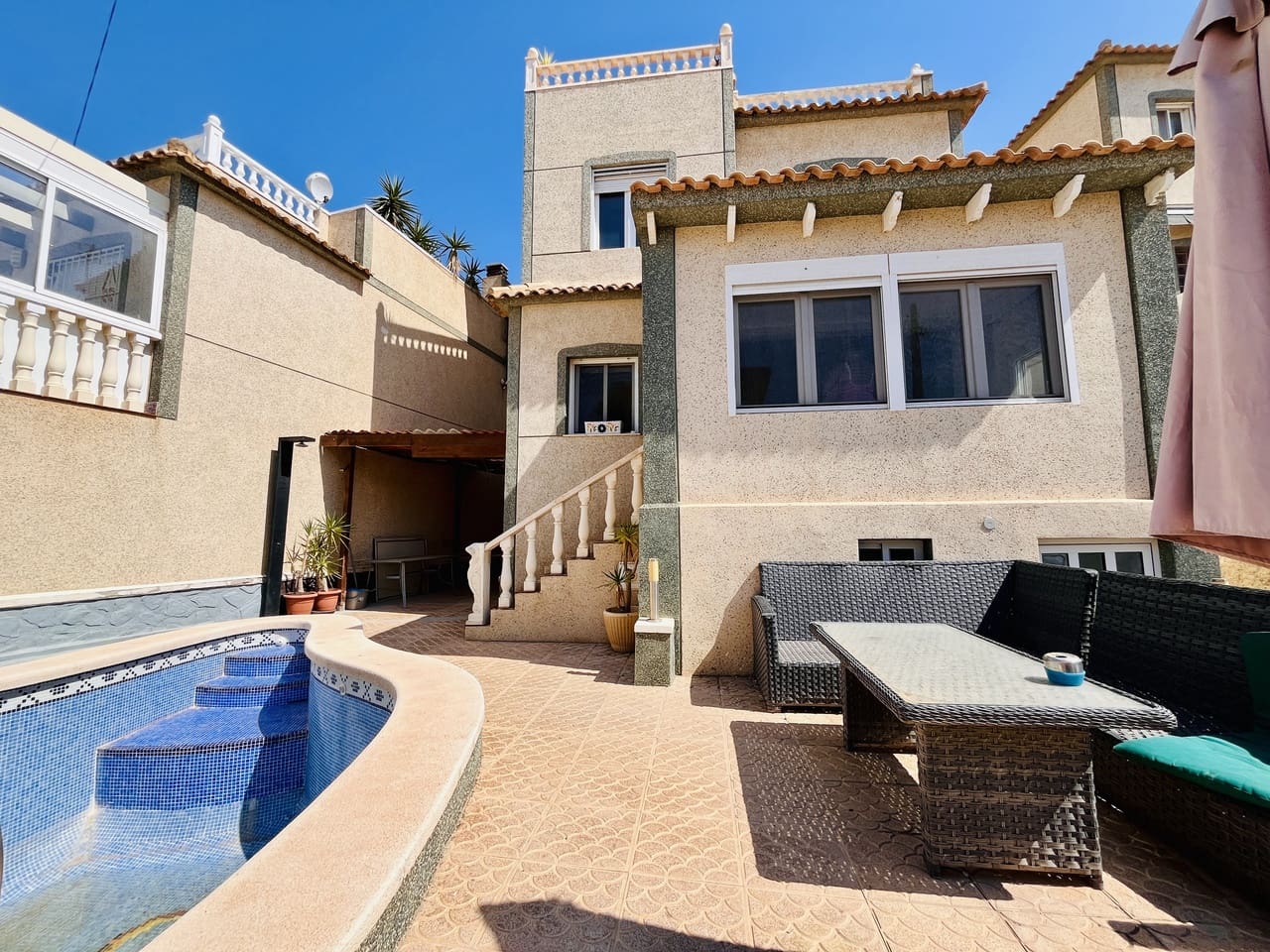 4 sypialnia Willa na sprzedaż w San Miguel de Salinas z basenem - 249 999 € (Ref: 9464119)