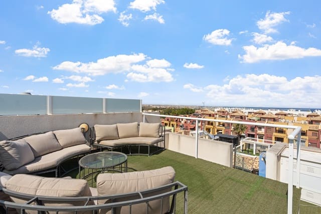 3 soverom Penthouse til salgs i Lomas de Cabo Roig - Los Dolses, Orihuela med svømmebasseng garasje - € 359 000 (Ref: 9464629)
