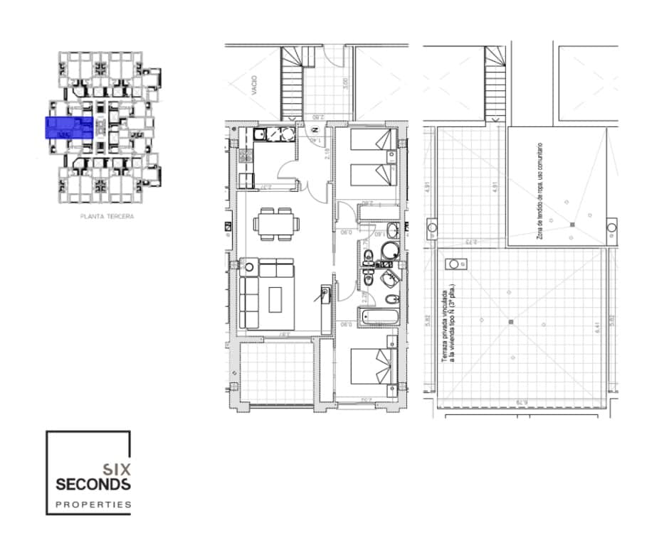2 sovrum Lägenhet till salu i Orihuela Costa med pool - 203 500 € (Ref: 9464641)