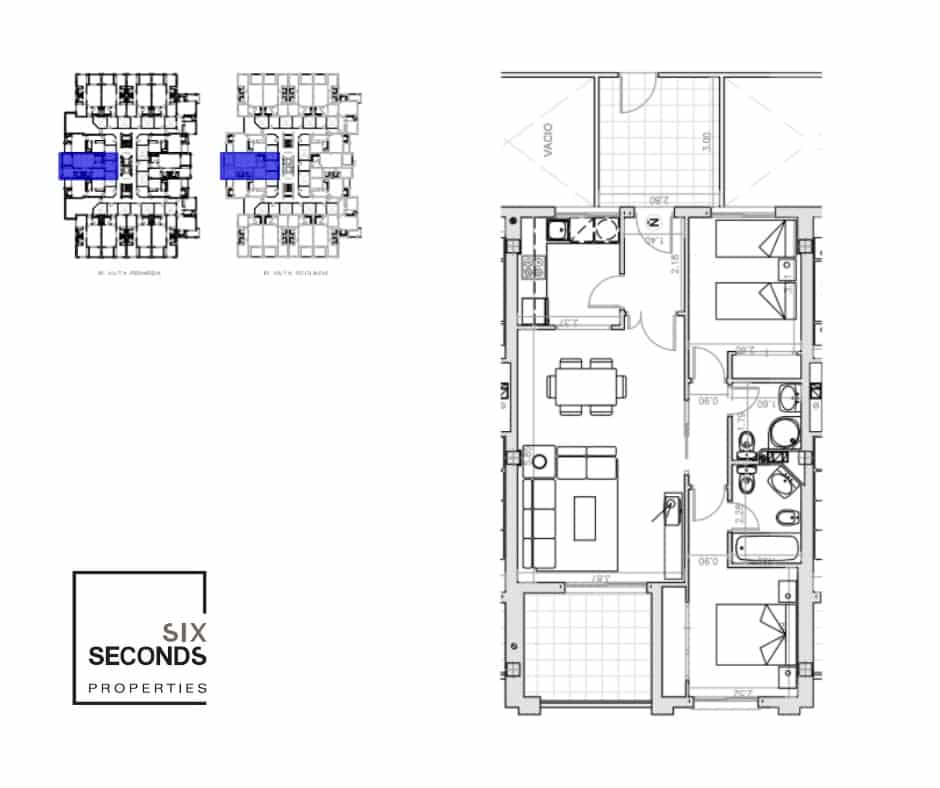 2 bedroom Apartment for sale in Orihuela Costa with pool - € 157,500 (Ref: 9464707)