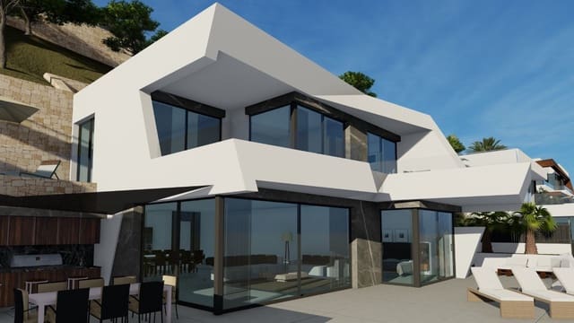 4 makuuhuone Huvila myytävänä paikassa Maryvilla, Calpe / Calp mukana 
autotalli - 1 690 000 € (Ref: 9511807)