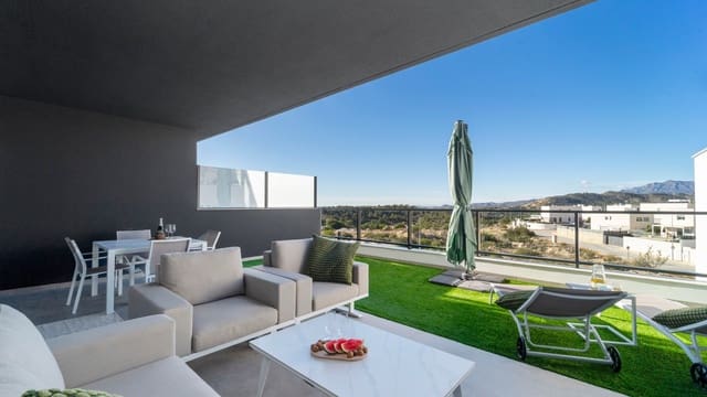 2 bedroom Apartment for sale in Finestrat Pueblo, Finestrat with pool - € 345,000 (Ref: 9512169)