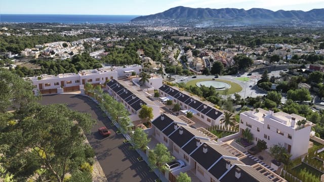 4 sypialnia Willa na sprzedaż w Barranco Hondo - Varadero  , La Nucia z basenem garażem - 457 000 € (Ref: 9512628)