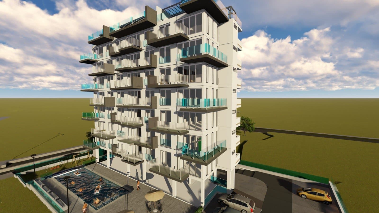 2 soveværelse Lejlighed til salg i Finestrat med swimmingpool garage - € 275.000 (Ref: 9513004)