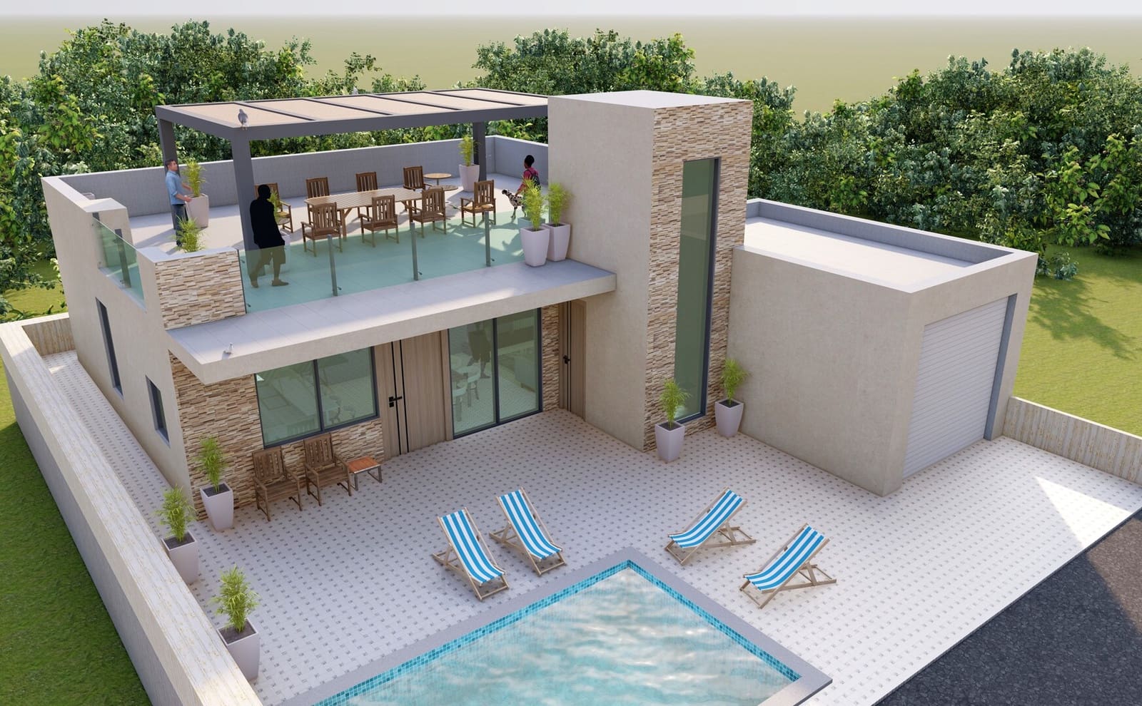 2 bedroom Villa for sale in Fuente Alamo de Murcia with garage - € 164,790 (Ref: 9513074)