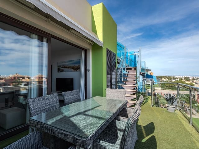 3 chambre Penthouse à vendre à Lomas de Cabo Roig - Los Dolses, Orihuela avec piscine garage - 346 000 € (Ref: 9518703)