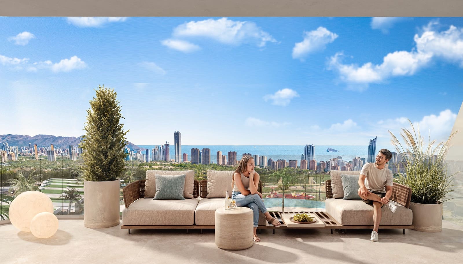 2 chambre Penthouse à vendre à Finestrat avec piscine - 630 000 € (Ref: 9604709)