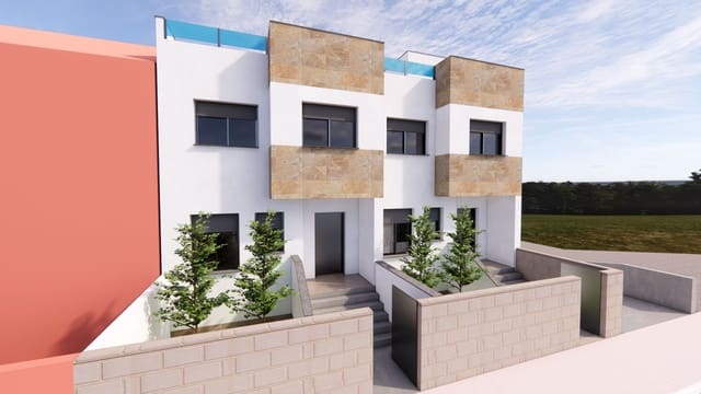 3 bedroom Terraced Villa for sale in Bigastro with pool - € 250,000 (Ref: 9620896)