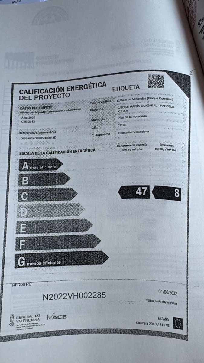 Apartamento de 2 habitaciones en Pilar de la Horadada en venta con piscina - 295.000 € (Ref: 9629804)