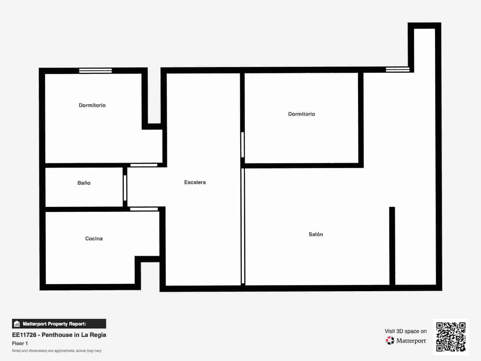 3 camera da letto Attico in vendita in La Regia con piscina - 195.000 € (Rif: 9726383)