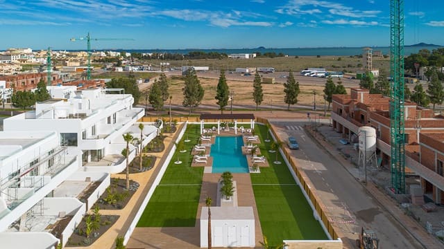 3 soveværelse Penthouse til salg i Las Lomas de Rame - Bahía Bella, Los Alcázares med swimmingpool - € 399.900 (Ref: 9833275)