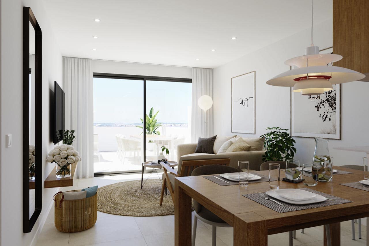 2 soverom Penthouse til salgs i Torrevieja med svømmebasseng garasje - € 330 000 (Ref: 9864062)
