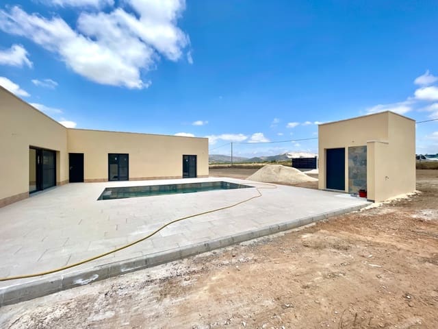 Chalet de 3 habitaciones en Cañada de la Lena, Abanilla en venta con piscina - 441.000 € (Ref: 9894954)