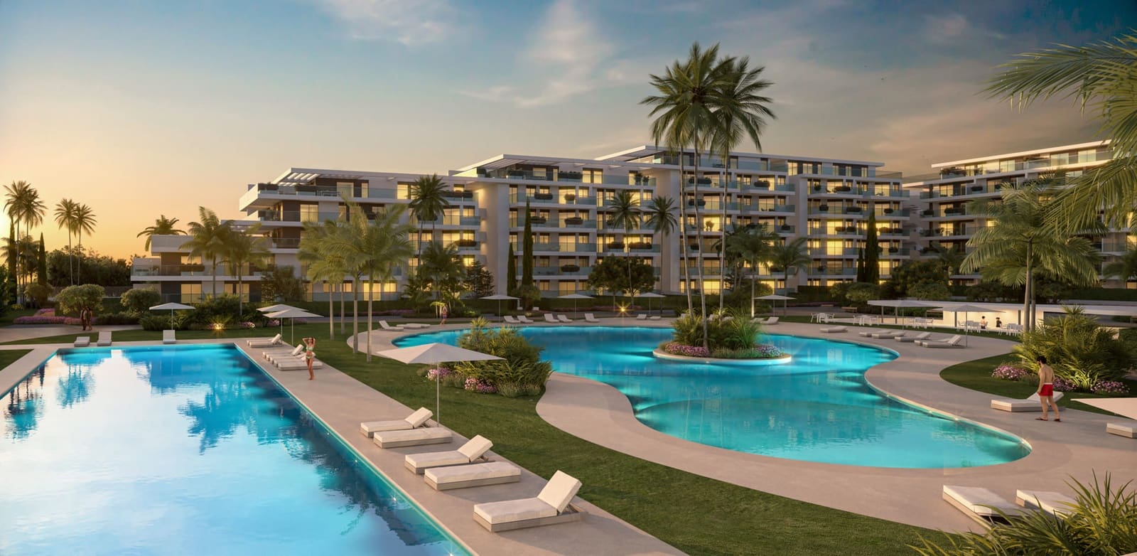 4 slaapkamer Appartement te koop in Almerimar met zwembad garage - € 465.000 (Ref: 9984631)