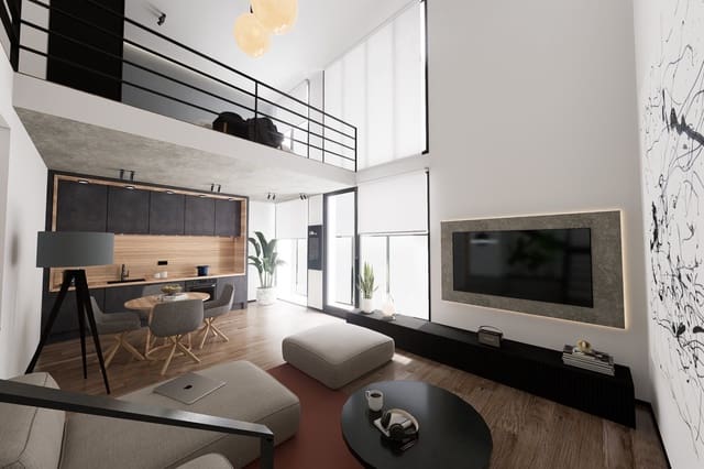 1 soverom Loft til salgs i Babel, Alicante by - € 289 900 (Ref: 9996618)