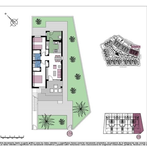 2 soveværelse Bungalow til salg i Mil Palmeras, Pilar de la Horadada med swimmingpool - € 339.000 (Ref: 9860427)