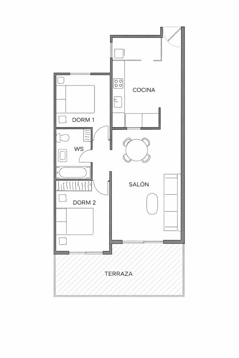 2 chambre Appartement à vendre à Dehesa de Campoamor avec piscine - 185 000 € (Ref: 9860429)
