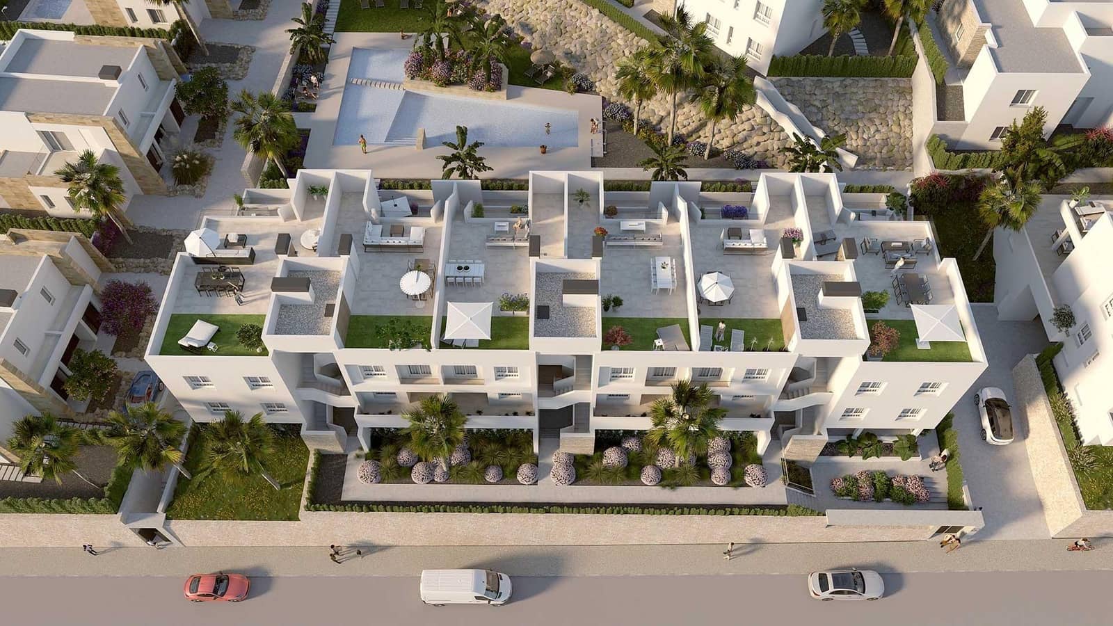 2 soveværelse Lejlighed til salg i Algorfa med swimmingpool garage - € 299.000 (Ref: 9860476)
