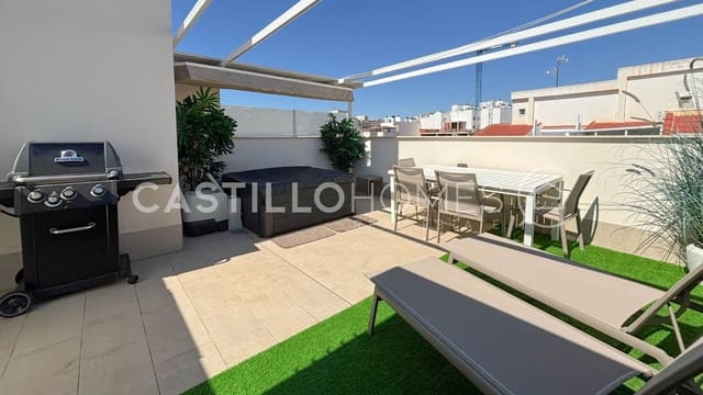 3 soverom Penthouse til salgs i Las Piscinas Naturales, Torrevieja med svømmebasseng garasje - € 399 000 (Ref: 9778662)