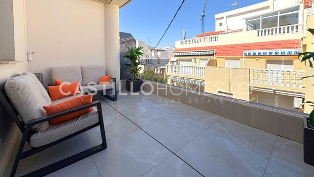3 soverom Penthouse til salgs i Las Piscinas Naturales, Torrevieja med svømmebasseng garasje - € 399 000 (Ref: 9778662)