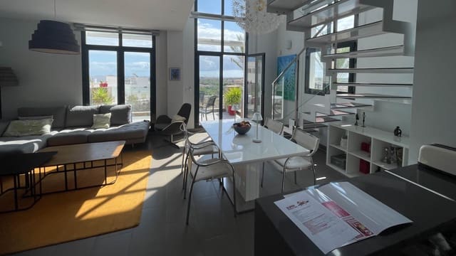 3 soveværelse Penthouse til salg i Lomas de Campoamor - Las Ramblas, Orihuela med swimmingpool - € 385.000 (Ref: 9858288)