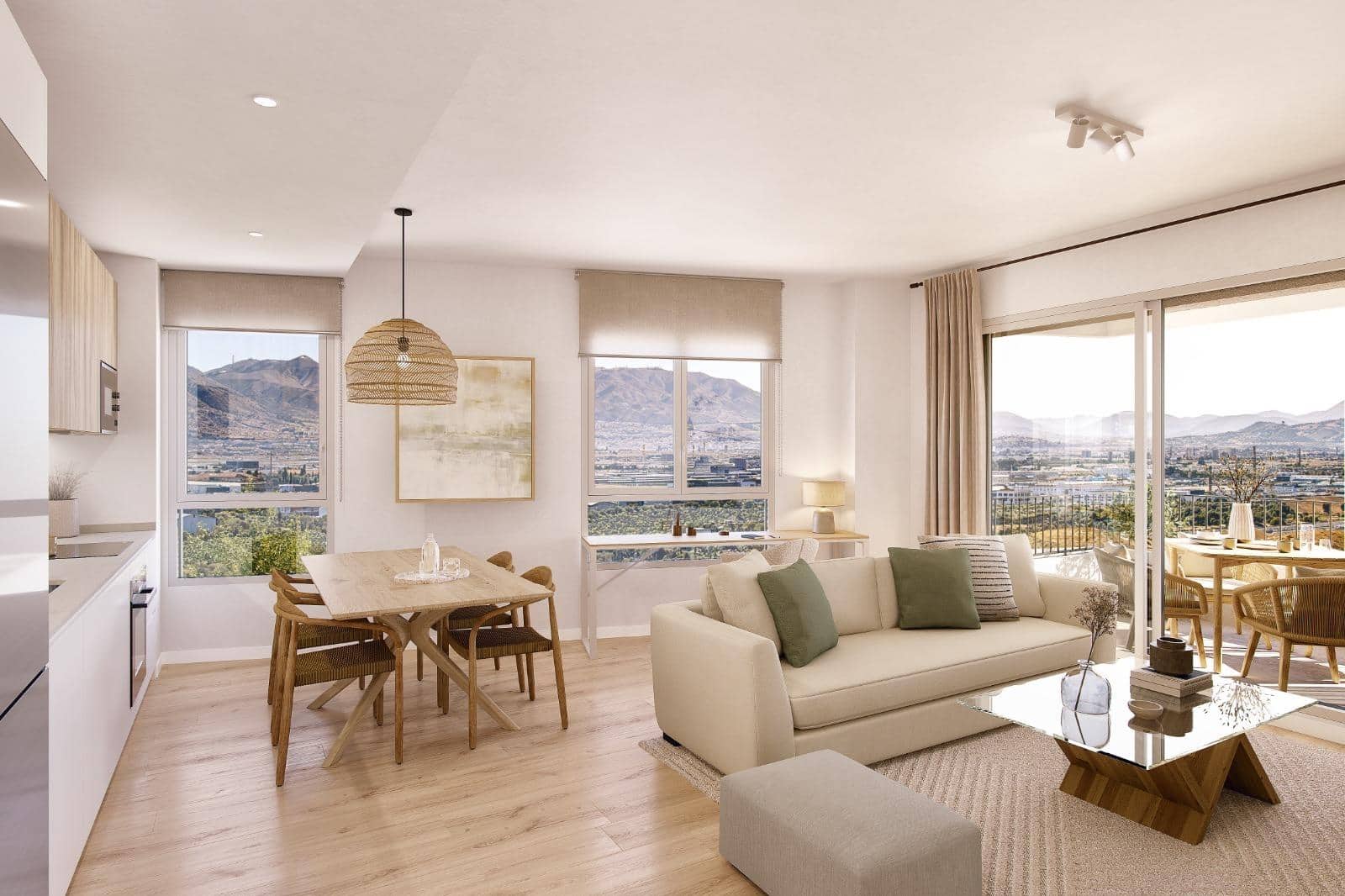 2 soveværelse Lejlighed til salg i Malaga by med swimmingpool garage - € 363.000 (Ref: 10013359)