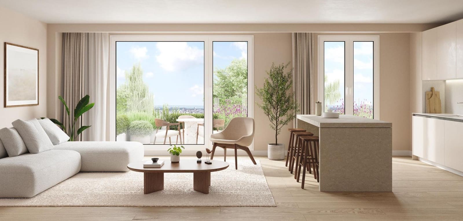 2 soveværelse Penthouse til salg i Malaga by med swimmingpool - € 519.120 (Ref: 10049295)