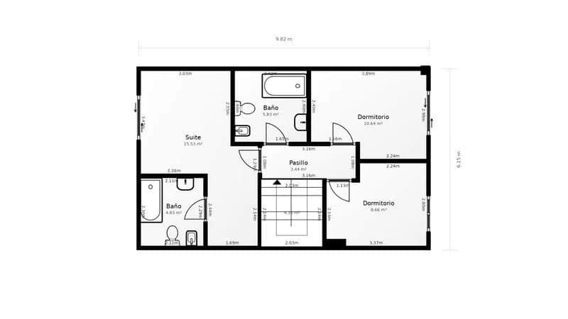 3 soveværelse Rækkehus til salg i Almayate med swimmingpool garage - € 310.000 (Ref: 8943859)