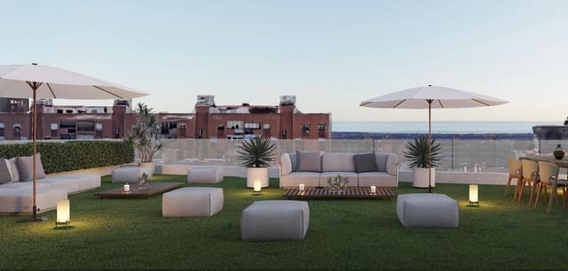 2 Zimmer Apartment zu verkaufen in Málaga Stadt mit Pool - 417.900 € (Ref: 9116033)