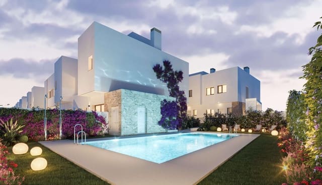 3 sovrum Radhus till salu i Málaga stad med pool - 450 500 € (Ref: 9126730)