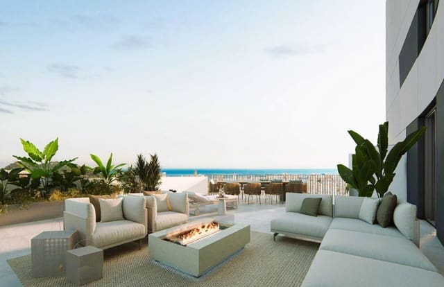 2 Zimmer Apartment zu verkaufen in Málaga Stadt mit Pool - 419.000 € (Ref: 9744129)