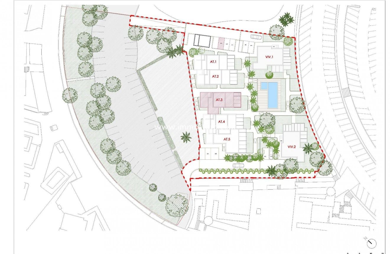3 makuuhuone Huvila myytävänä paikassa La Manga Club mukana uima-altaan - 450 000 € (Ref: 10000245)