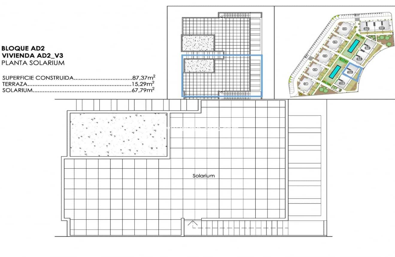 2 soveværelse Lejlighed til salg i Torre-Pacheco med swimmingpool - € 347.900 (Ref: 10004683)