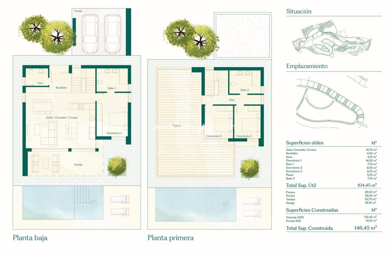 3 soveværelse Villa til salg i Hacienda del Alamo med swimmingpool - € 618.046 (Ref: 10004759)