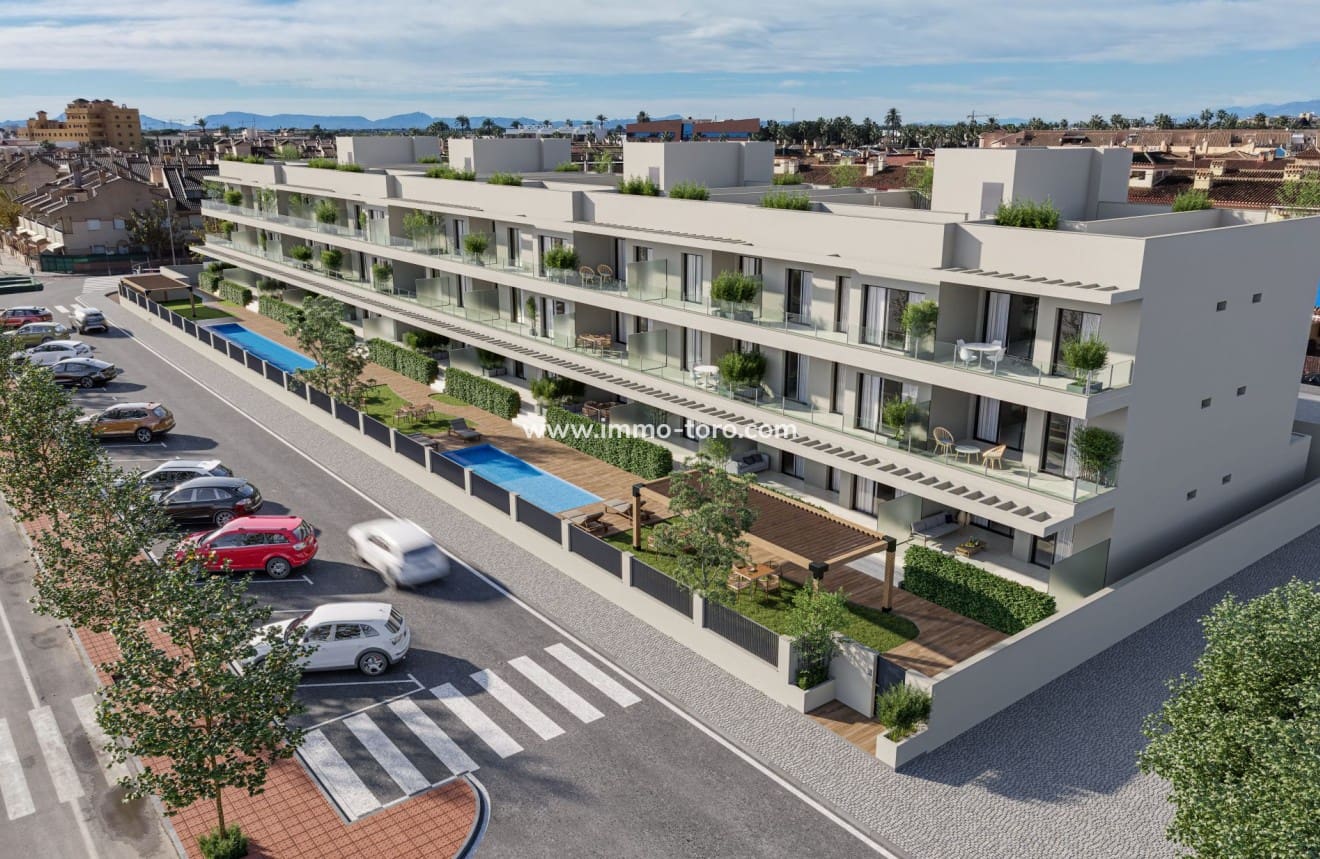 2 chambre Appartement à vendre à Los Alcazares avec piscine - 339 000 € (Ref: 10011950)