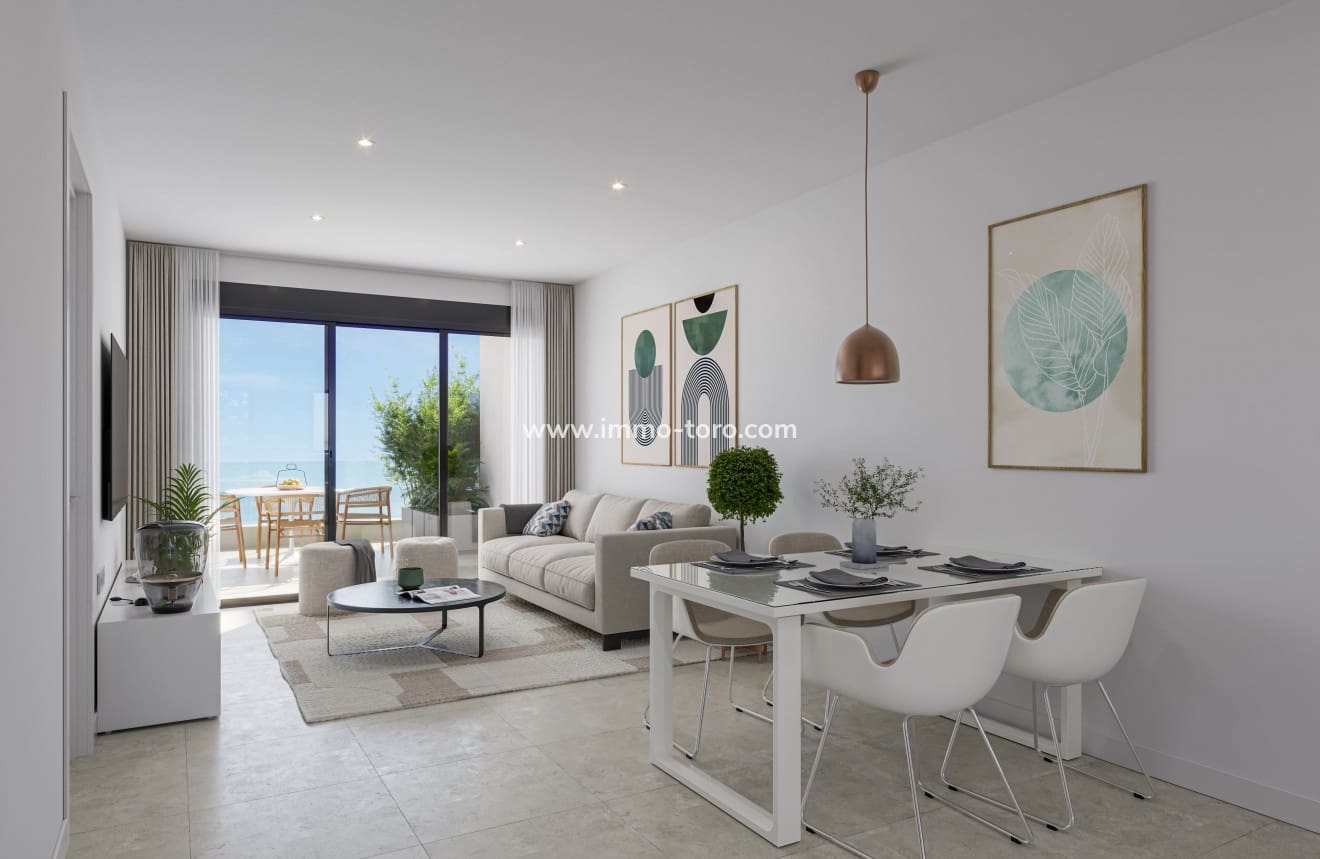2 chambre Appartement à vendre à Los Alcazares avec piscine - 349 000 € (Ref: 10011952)