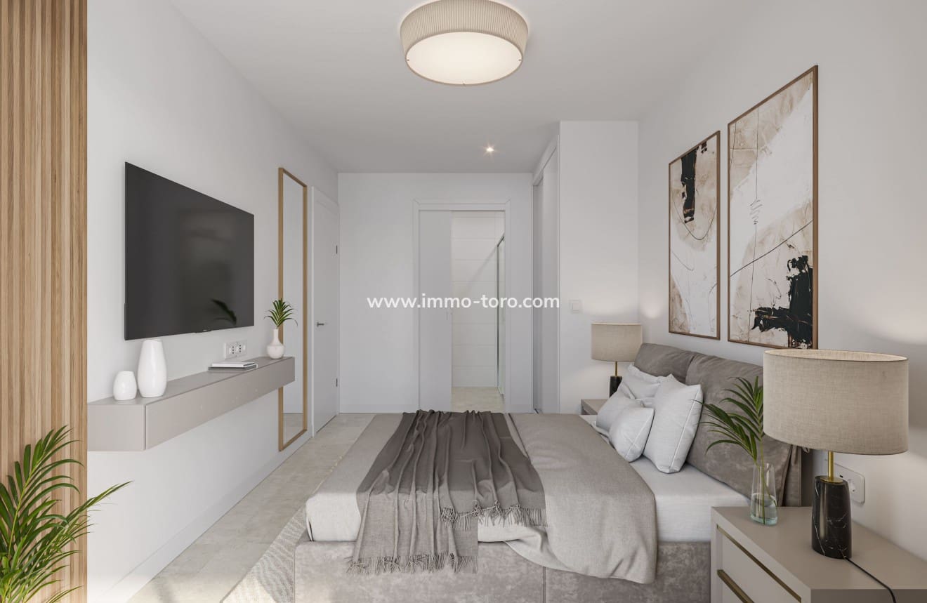 2 sovrum Takvåning till salu i Los Alcazares med pool - 425 000 € (Ref: 10011953)